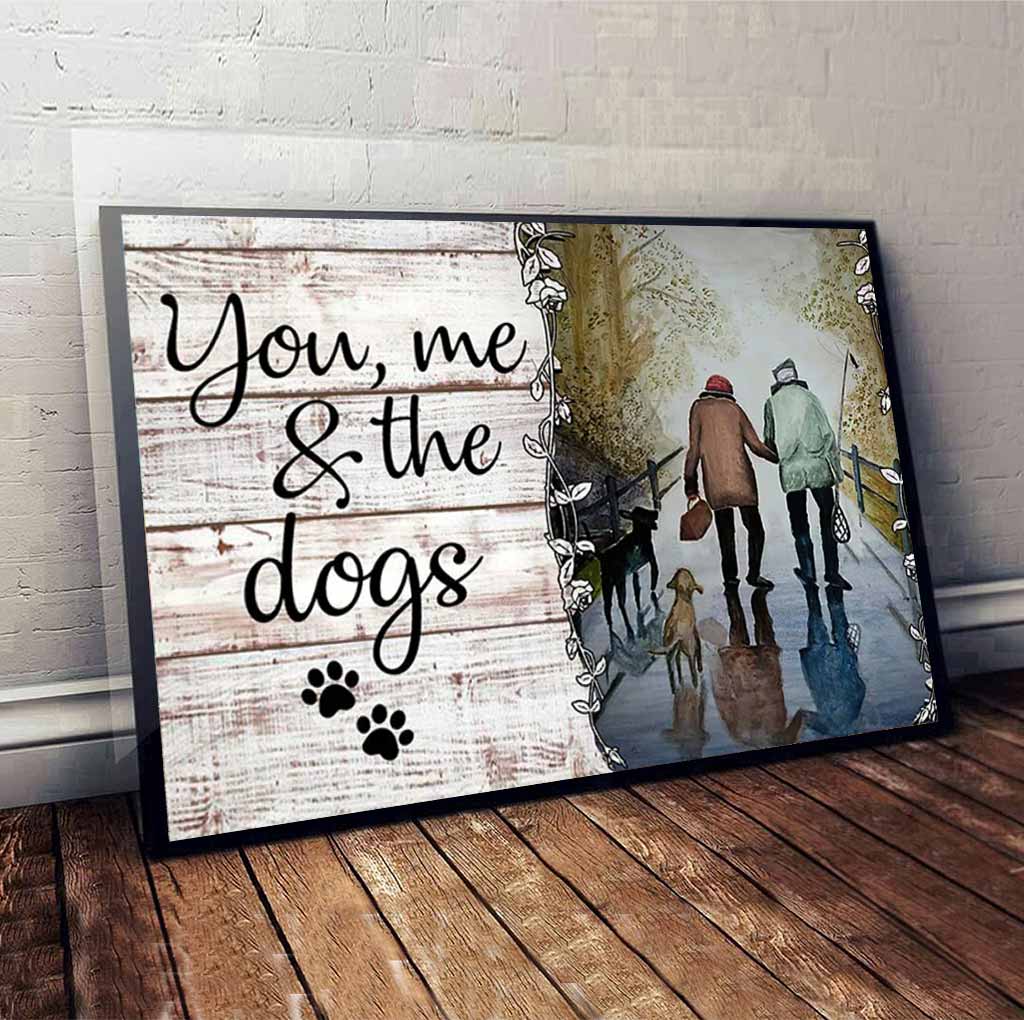 Toi, moi et les chiens - Affiche de pêche