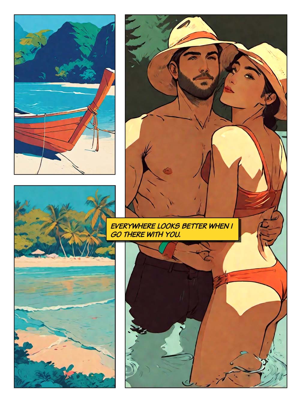 Merry Christmas Snow Angel Gingerbread - Personalized QR Greeting Card