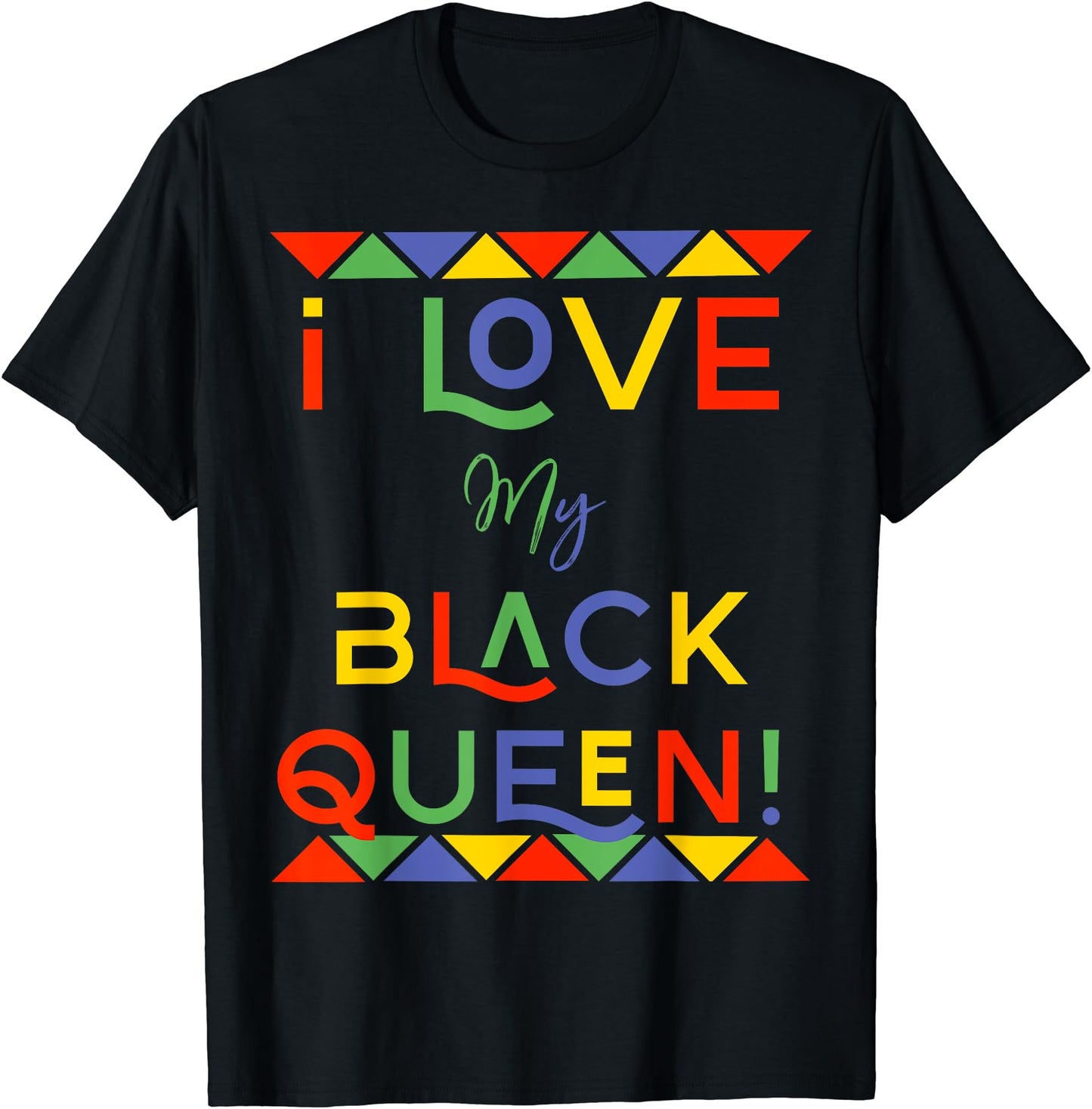 I Love My Black Queen Couple T-shirt & Hoodie 0124