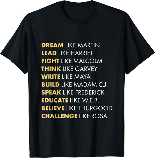 T-shirt et sweat à capuche Histoire des Noirs Afro-Américains 0224