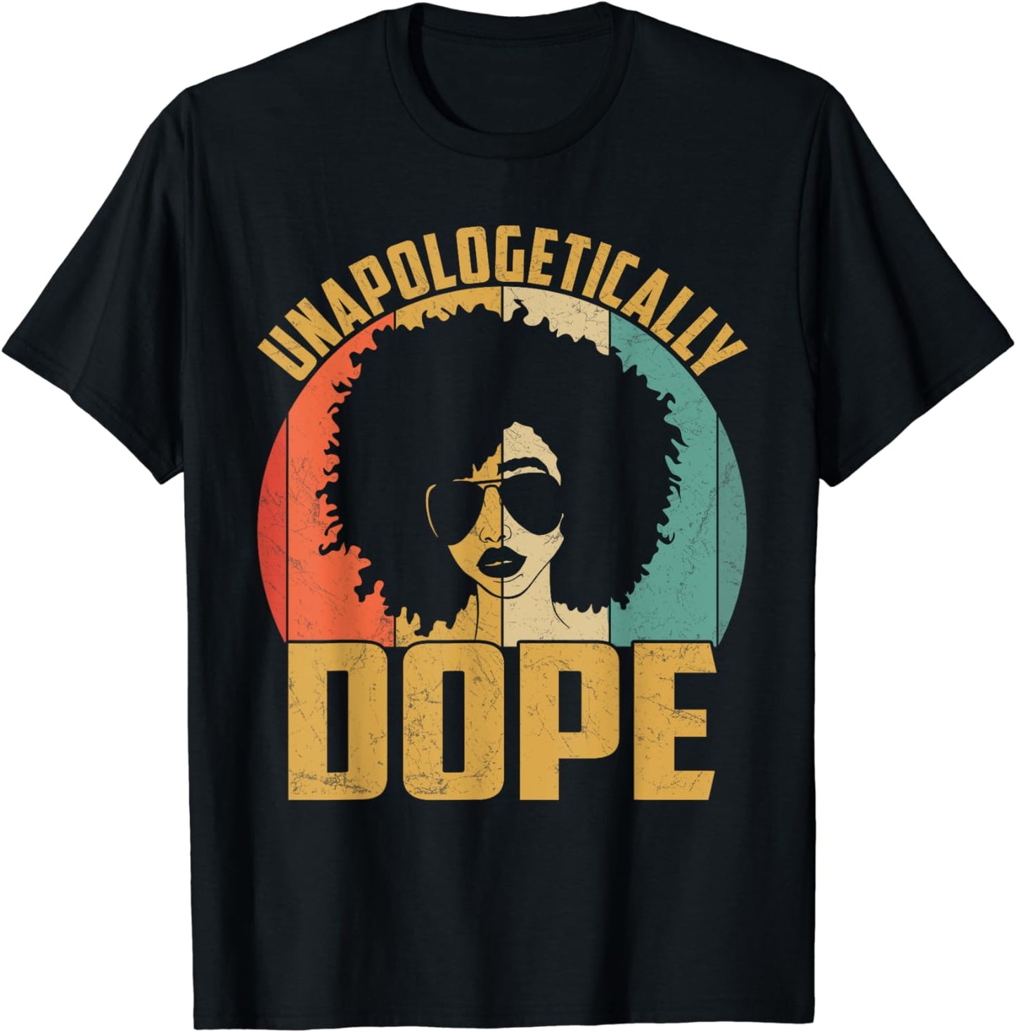 T-shirt et sweat à capuche afro-américains « Unapologetically Dope » 0224