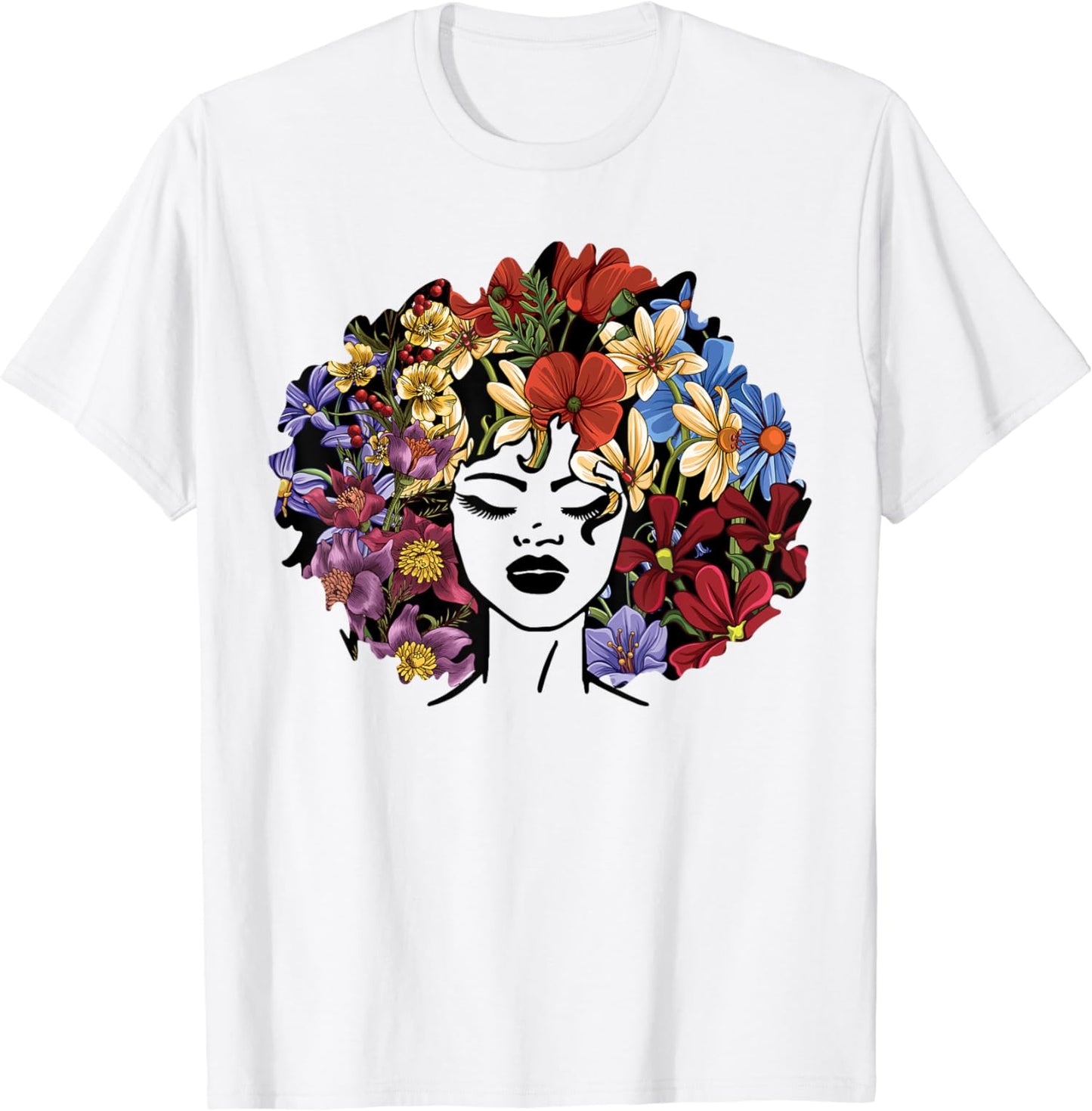 T-shirt et sweat à capuche « Fierté de reine afro-américaine » 0224
