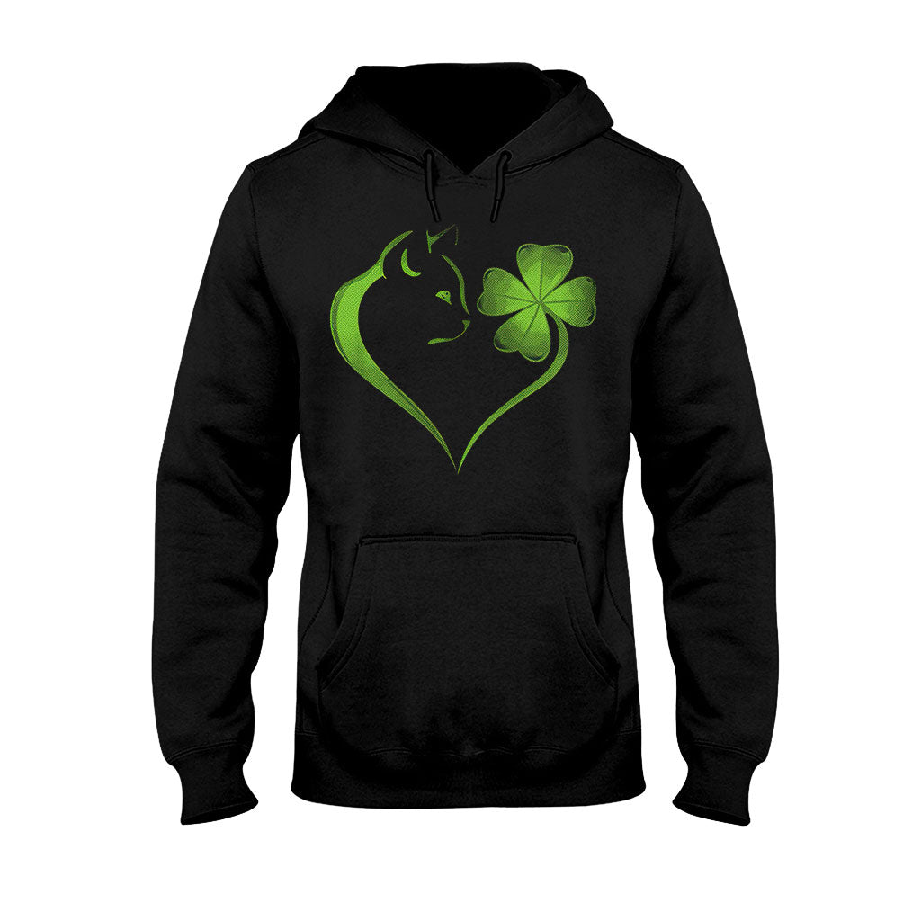 T-shirt et sweat à capuche Cat Heart Irish 0119