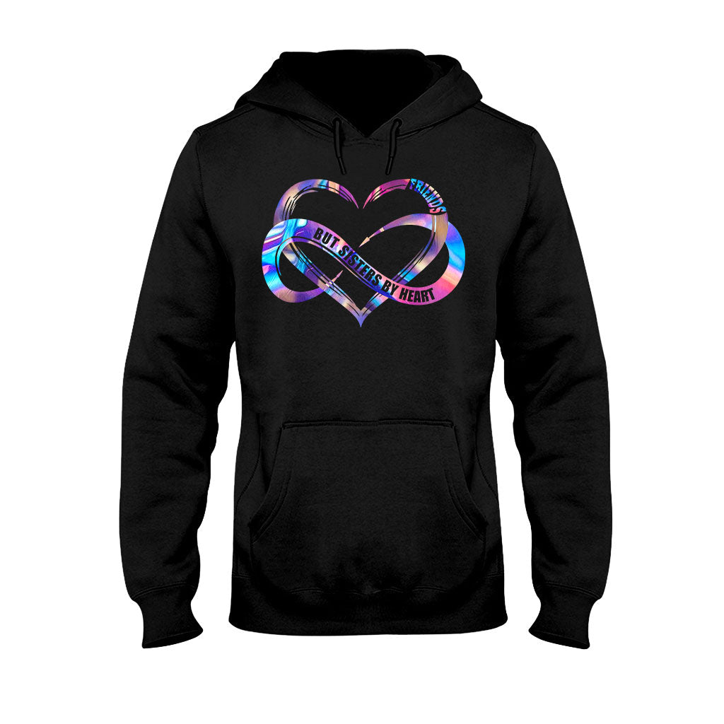 Pas sœurs de sang, mais sœurs de cœur - T-shirt et sweat à capuche personnalisés pour meilleures amies