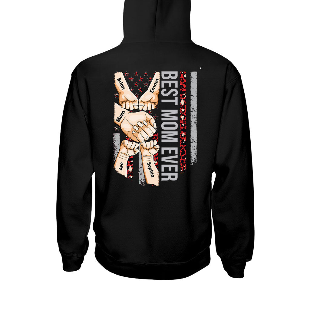 Meilleure maman du monde - T-shirt et sweat à capuche personnalisés pour la fête des mères