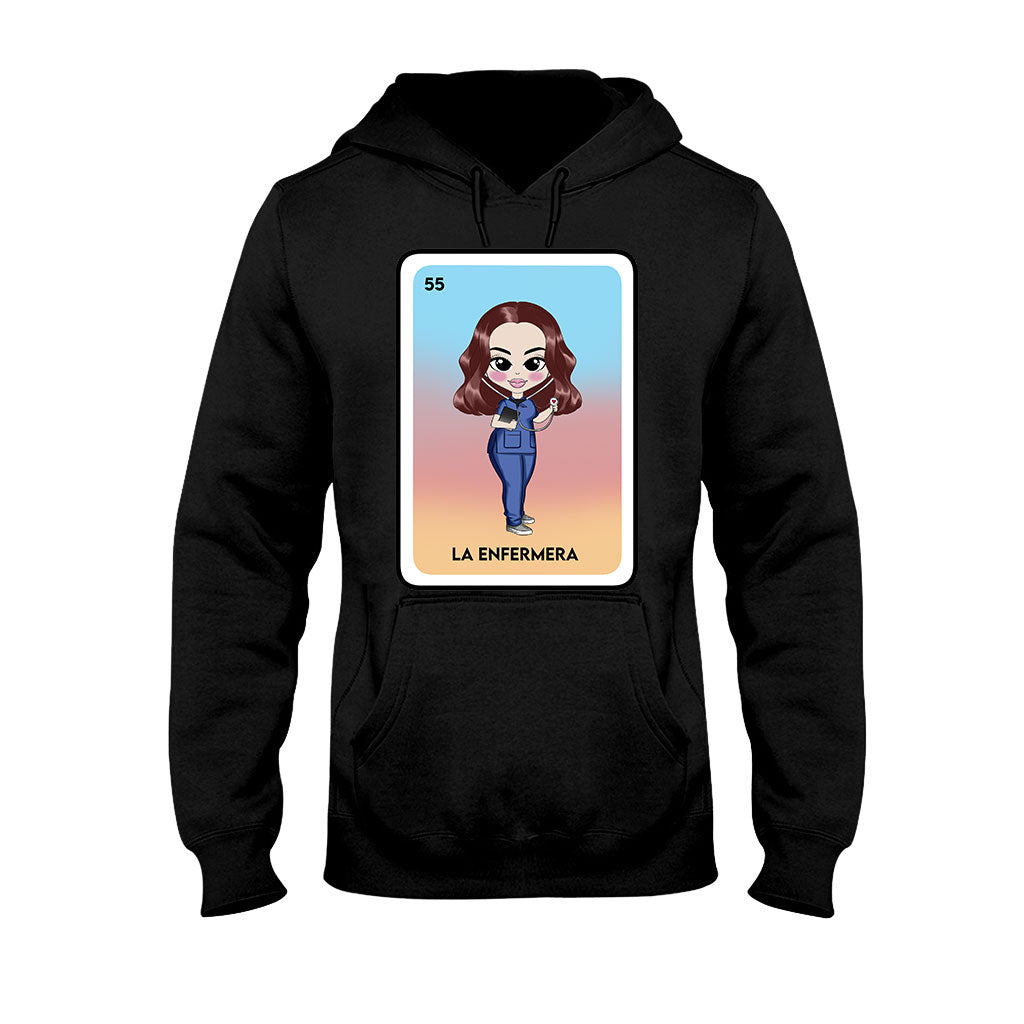 T-shirt et sweat à capuche personnalisés « La Enfermera » - Infirmière