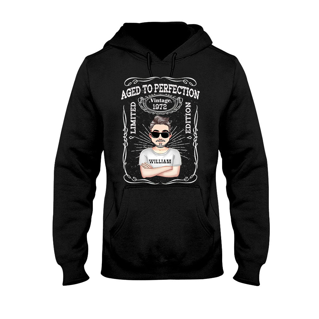 Vieilli à la perfection - T-shirt et sweat à capuche d'anniversaire personnalisés
