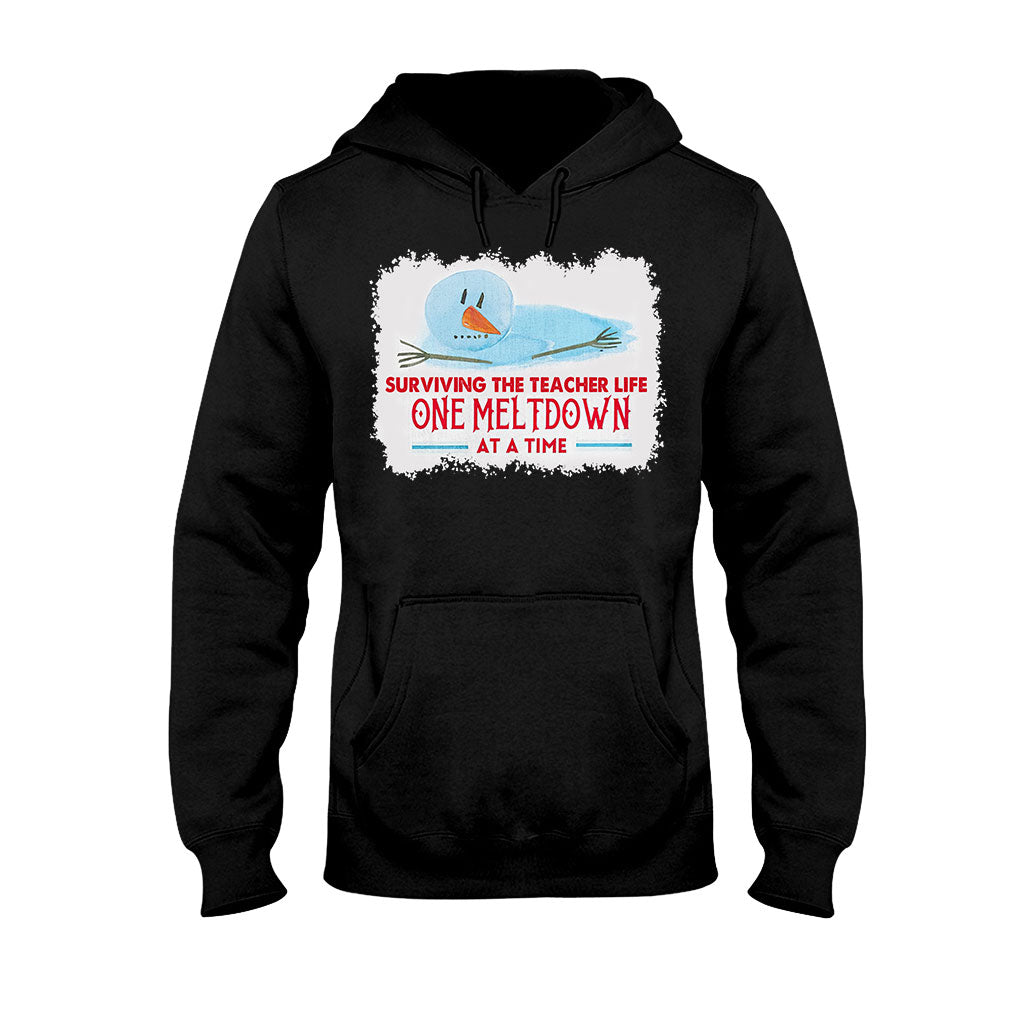 Une crise à la fois - T-shirt et sweat à capuche personnalisés pour enseignants