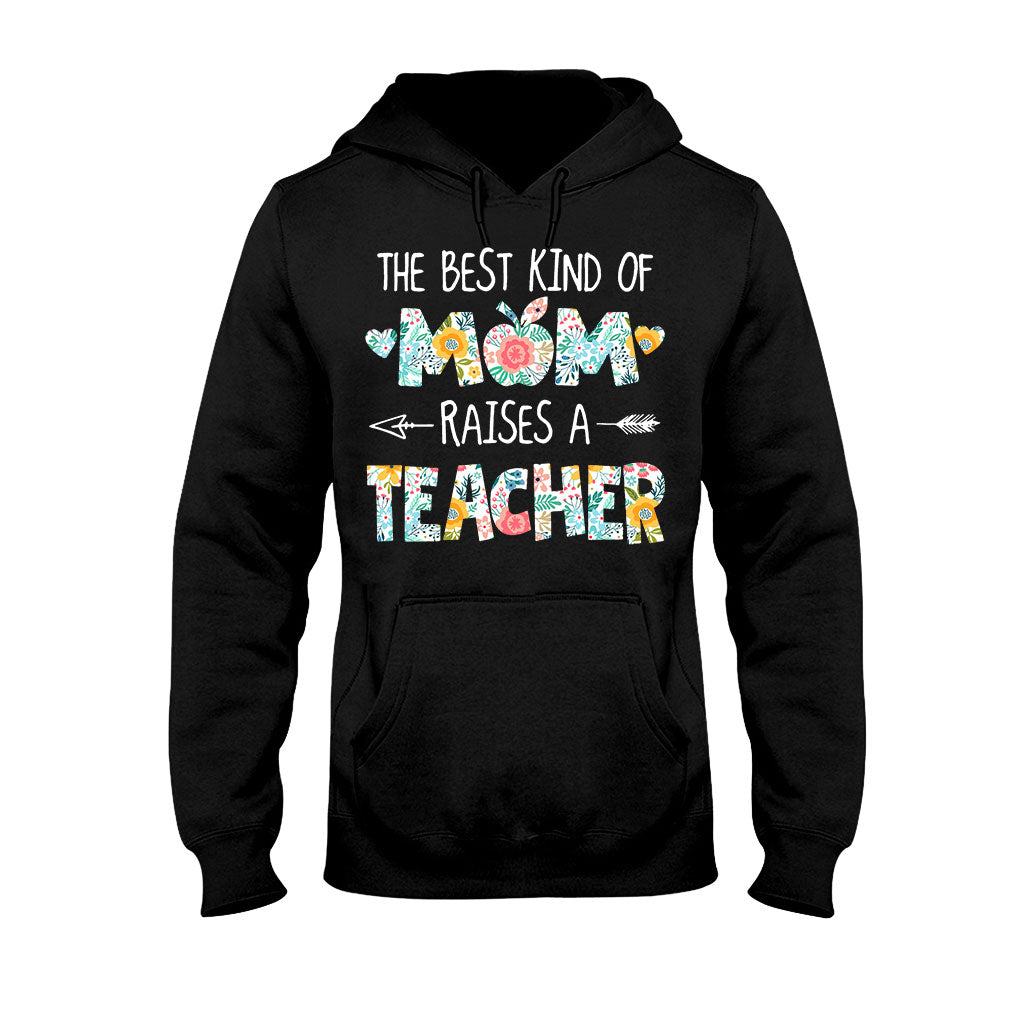 La meilleure maman élève un professeur - T-shirt et sweat à capuche