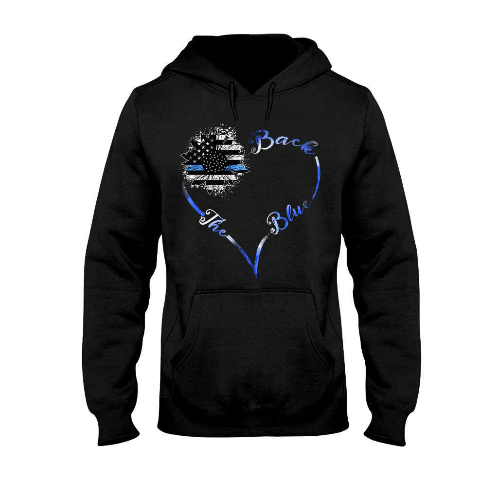 Ligne bleue - T-shirt et sweat à capuche pour policier 062021