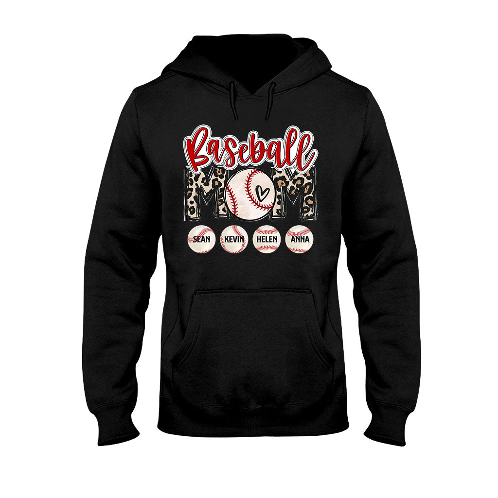 Baseball Mom - Personalized Baseball T-shirt and Hoodie