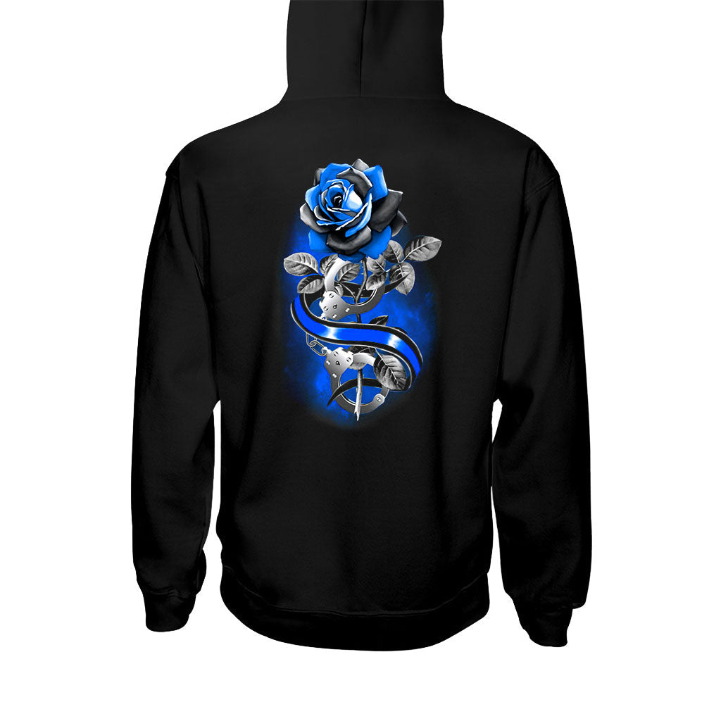 T-shirt et sweat à capuche Blue Rose - Policier 062021