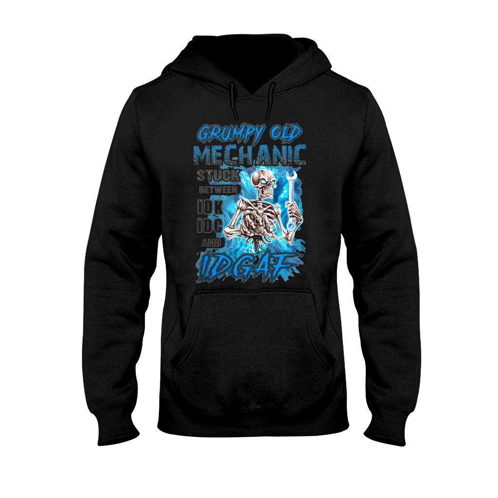 T-shirt et sweat à capuche « Grumpy Old Mechanic » (112021)