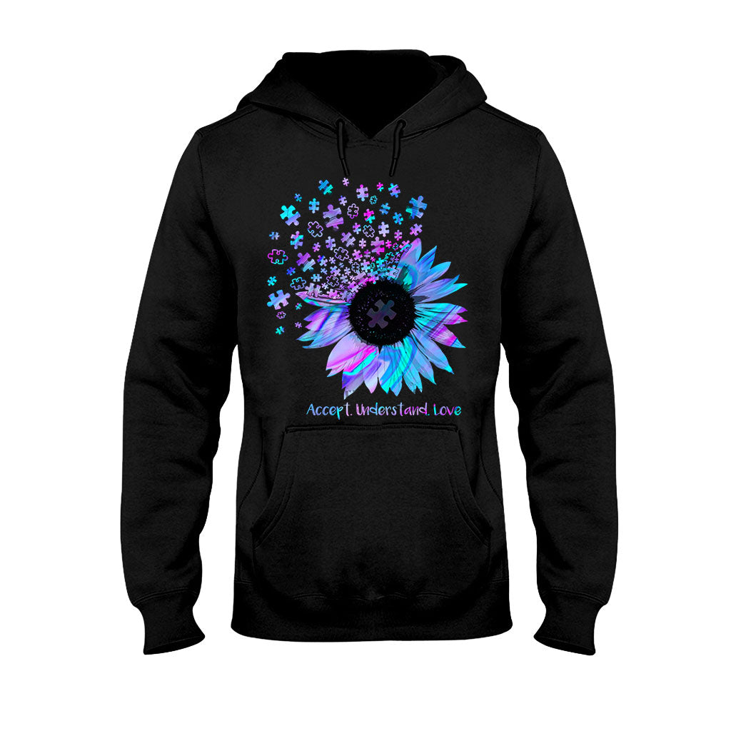 Accept Understand Love - Autism Awareness T-shirt And Hoodie 062021