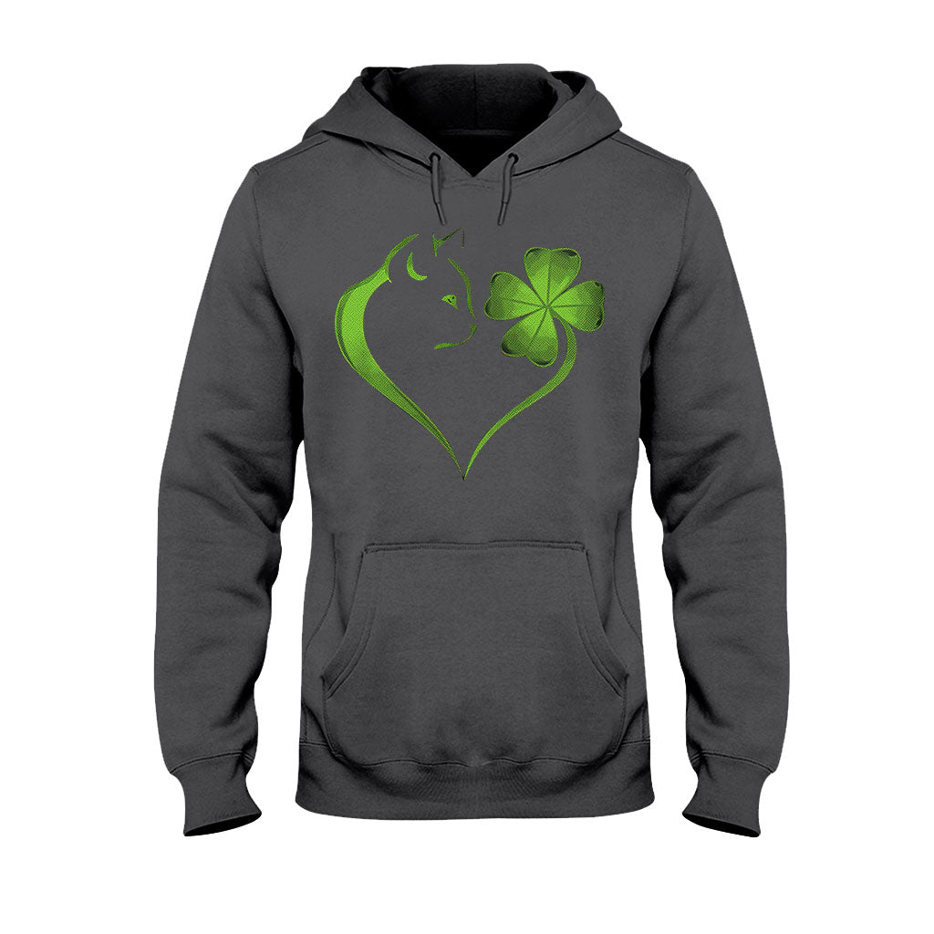 T-shirt et sweat à capuche Cat Heart Irish 0119