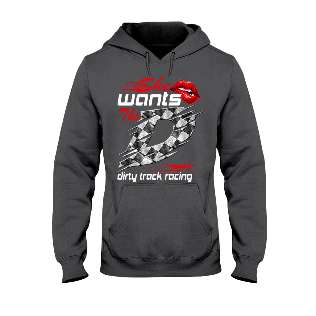 She Wants The D - Personalized Racing T-shirt and Hoodie