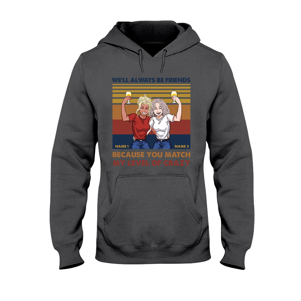 On est plus que des meilleures amies, on est comme une toute petite bande ! – T-shirt et sweat à capuche personnalisés