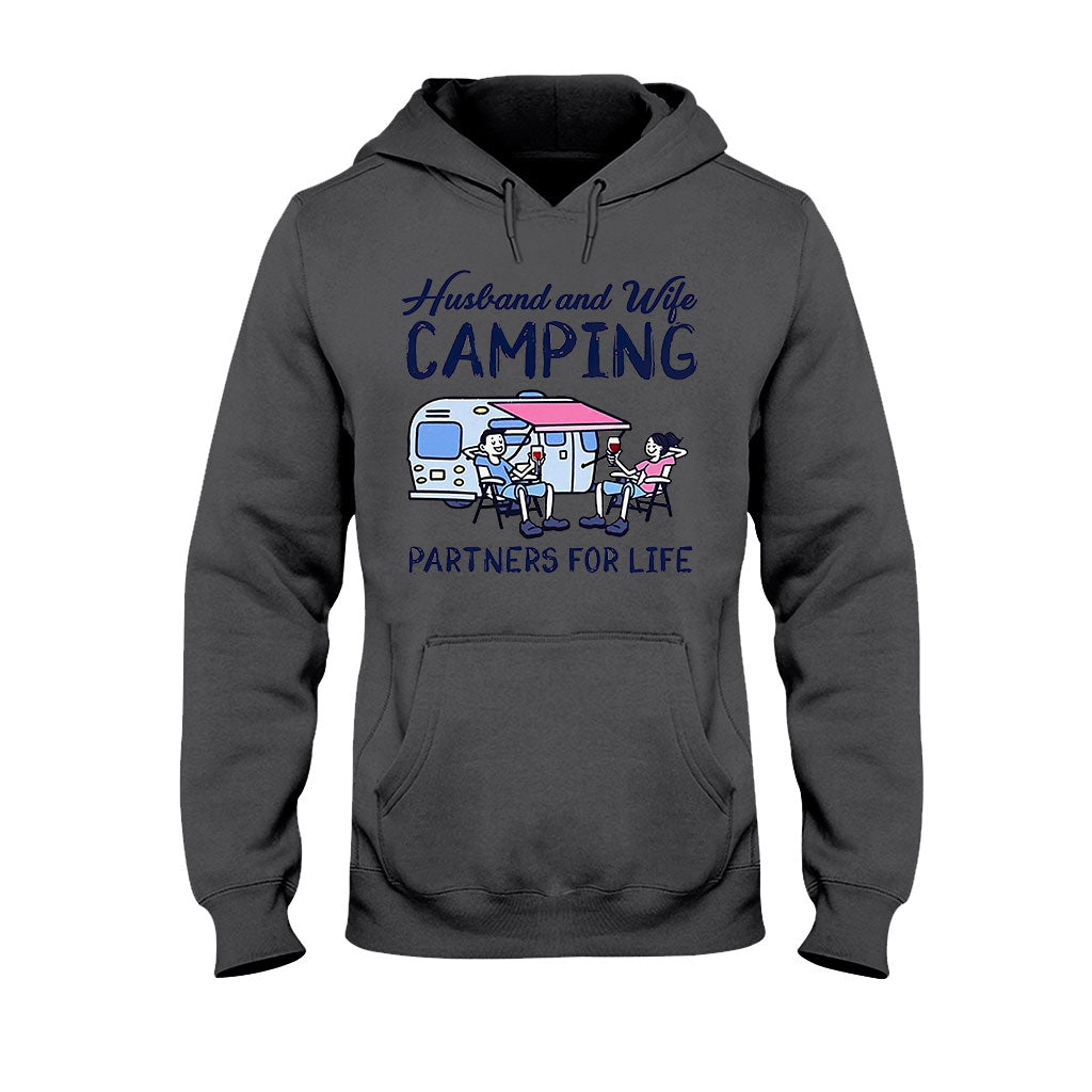 Couple de campeurs pour la vie - T-shirt et sweat à capuche de camping 112021