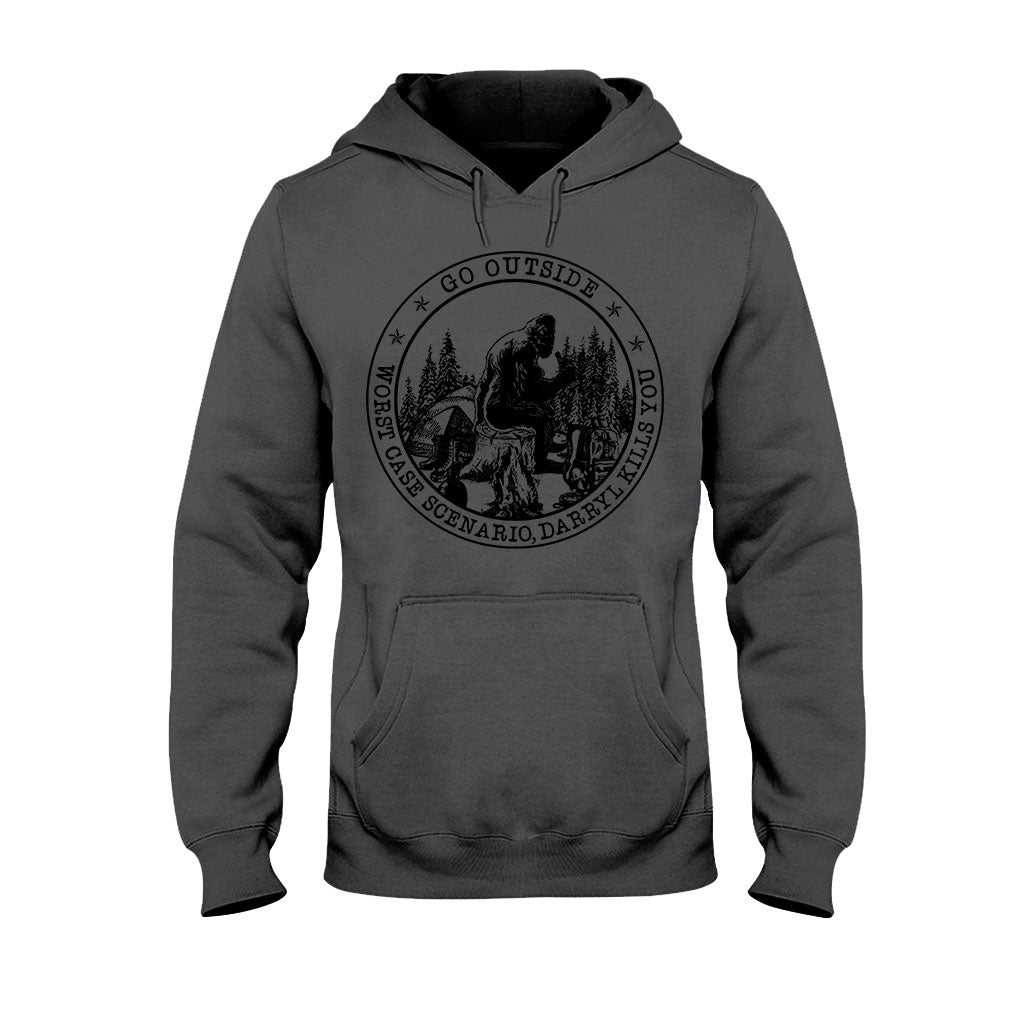 Go Outside - T-shirt et sweat à capuche de camping 112021