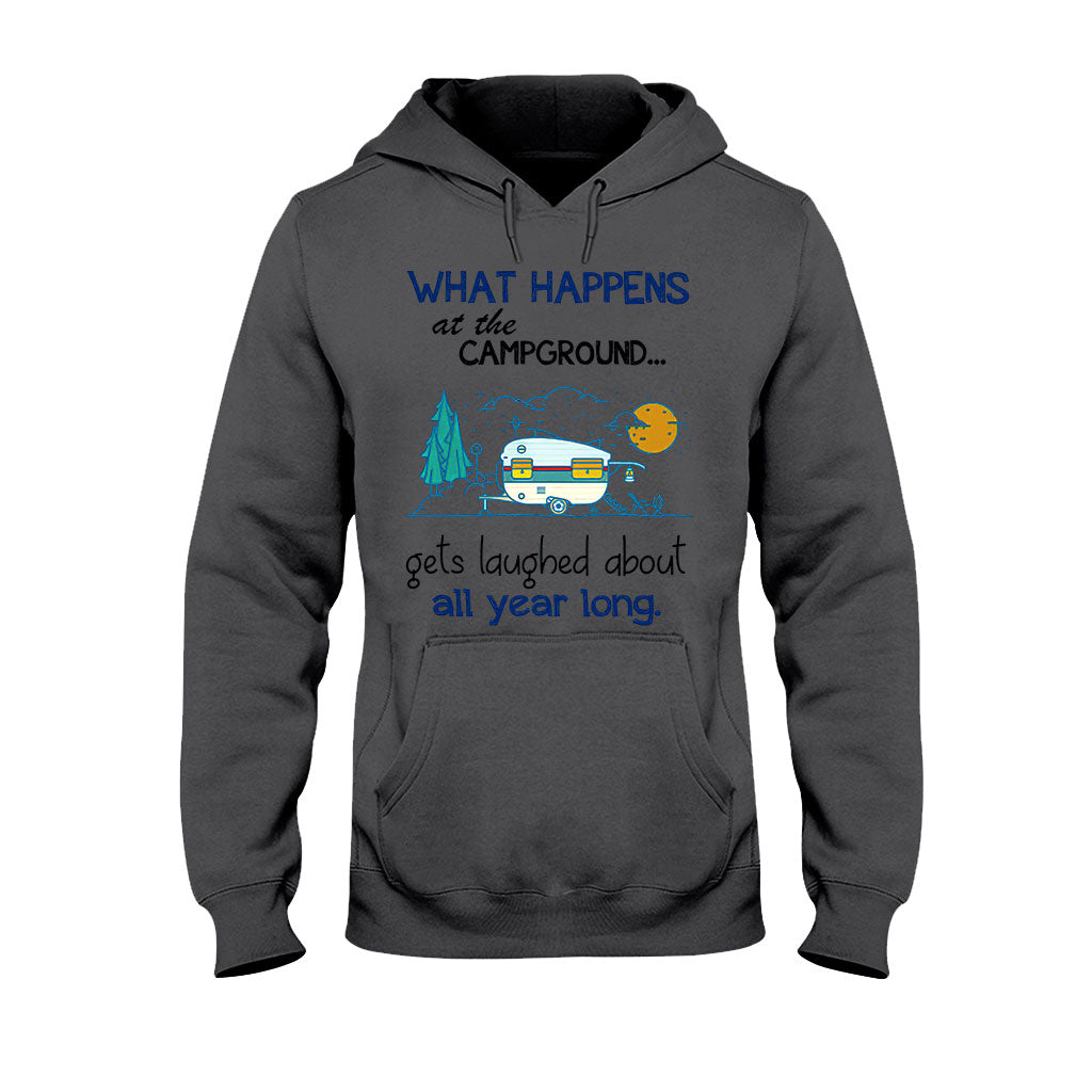 What Happens At The Campground - Camping T-shirt and Hoodie 112021