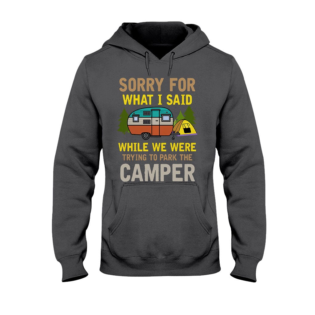 Désolé pour ce que j'ai dit - T-shirt et sweat à capuche de camping 1121