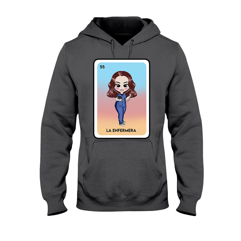 T-shirt et sweat à capuche personnalisés « La Enfermera » - Infirmière