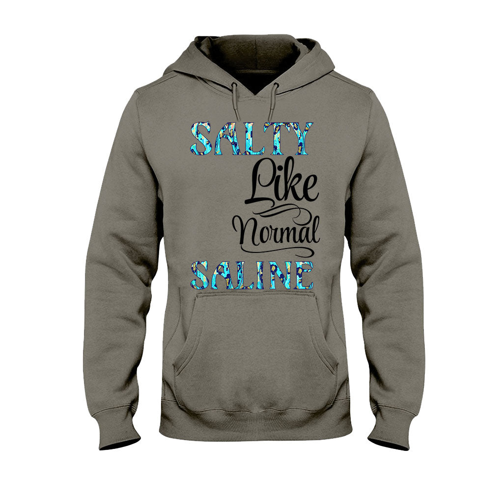 Solution saline salée - T-shirt et sweat à capuche personnalisés pour infirmières