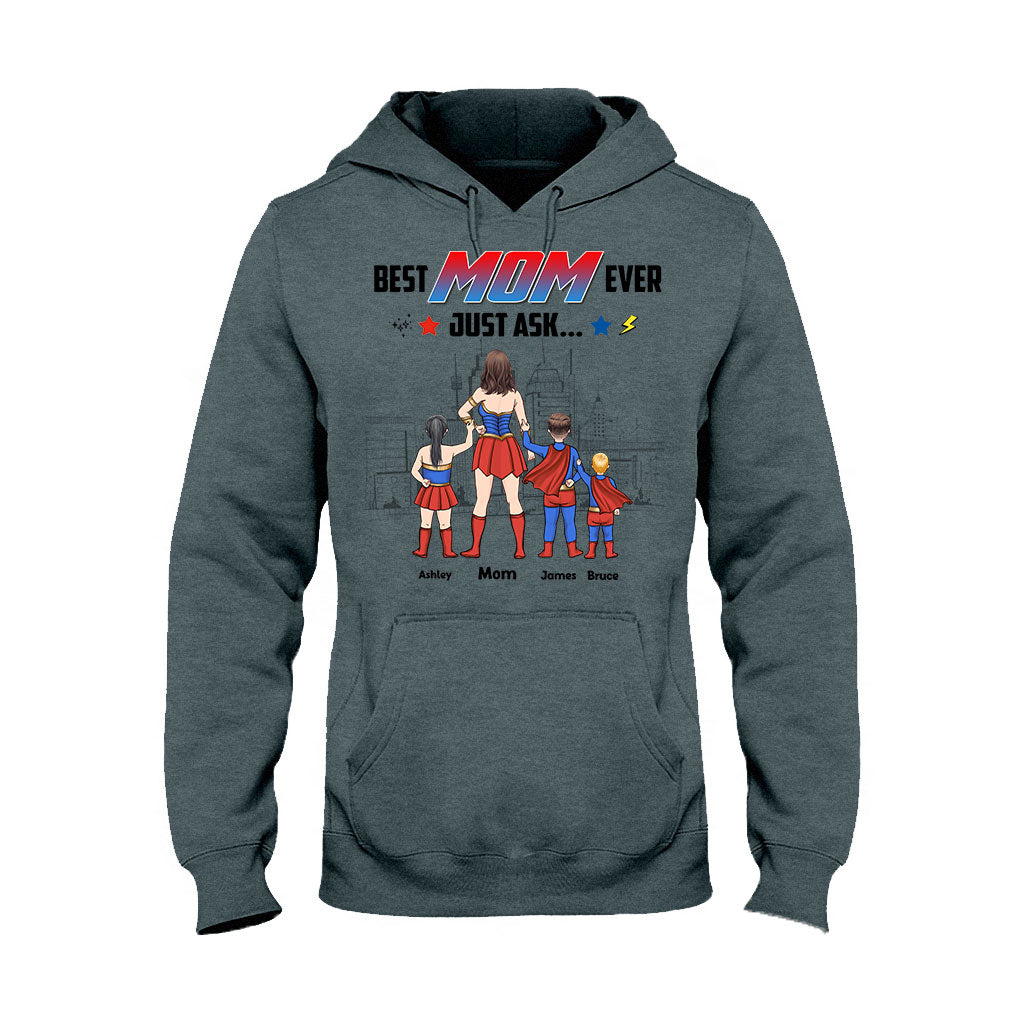 Supermaman - T-shirt et sweat à capuche personnalisés pour maman