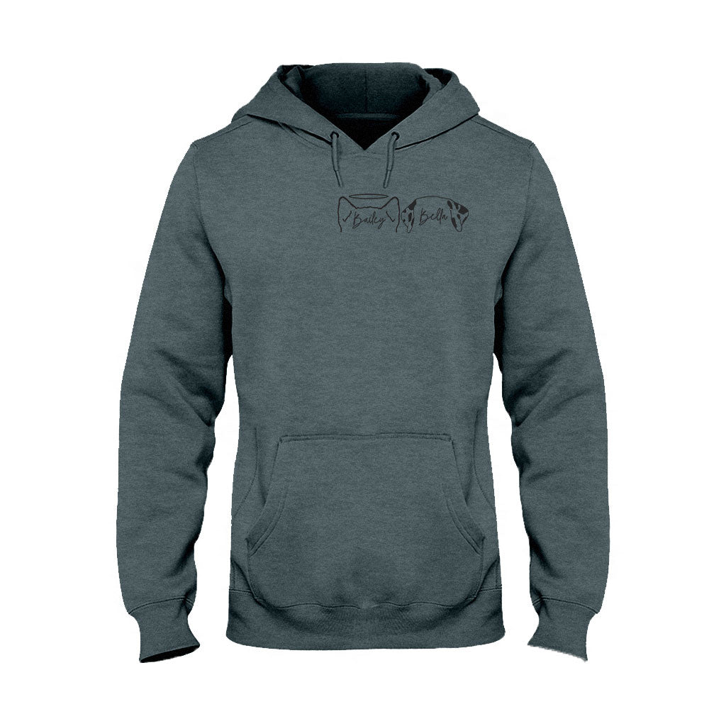 Maman de chien - T-shirt et sweat à capuche personnalisés pour chien