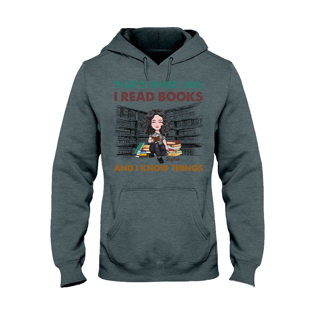 This Is My Reading Blanket - Personalized Book T-shirt and Hoodie