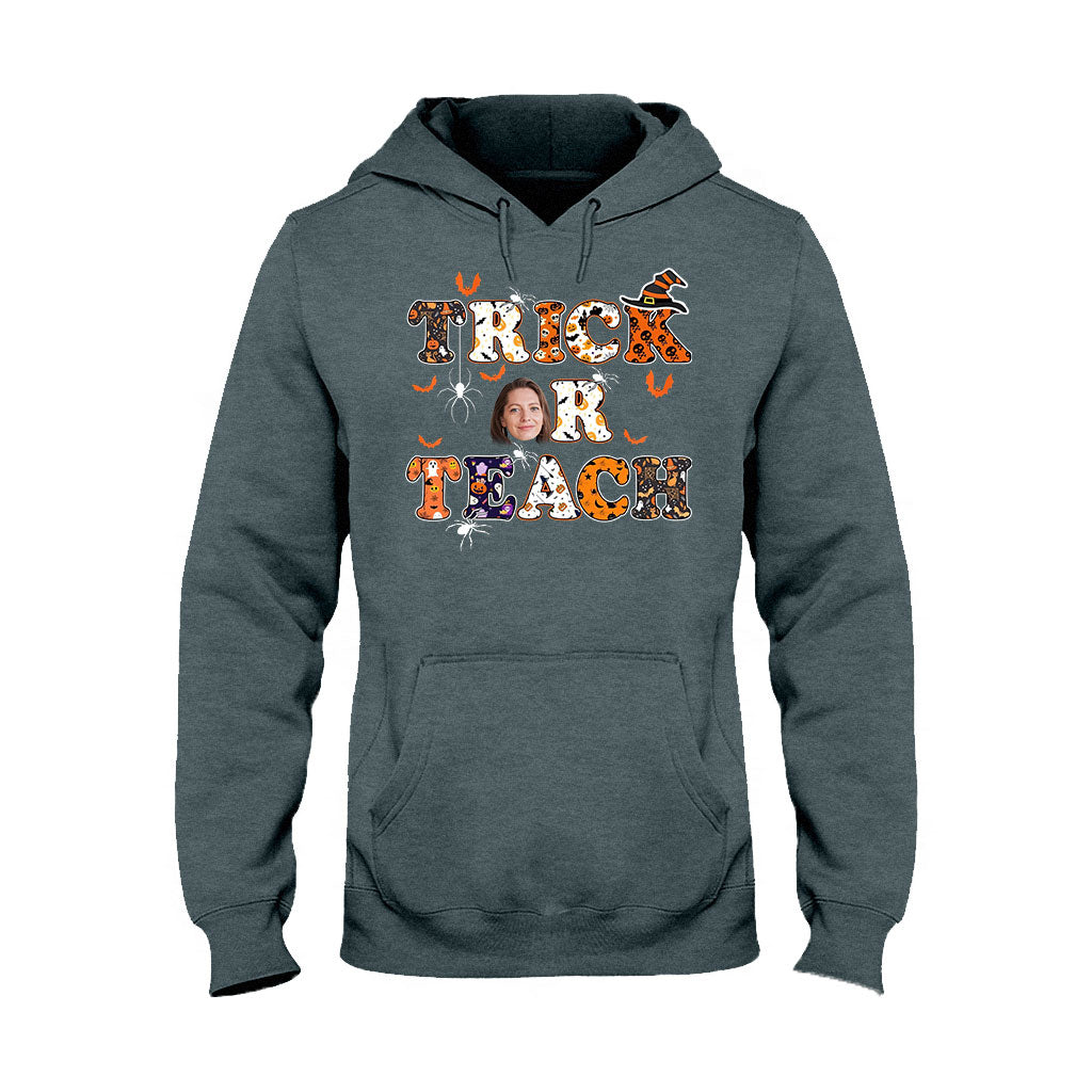 Treat Or Teach - Personalized Teacher T-shirt and Hoodie