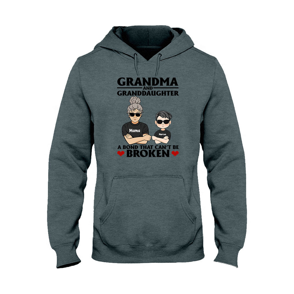 A Bond That Can't Be Broken - Personalized Grandma T-shirt and Hoodie