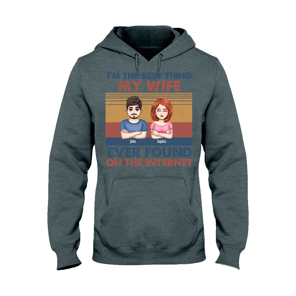 Je suis ce qu'il y a de mieux - T-shirt et sweat à capuche personnalisés pour couples