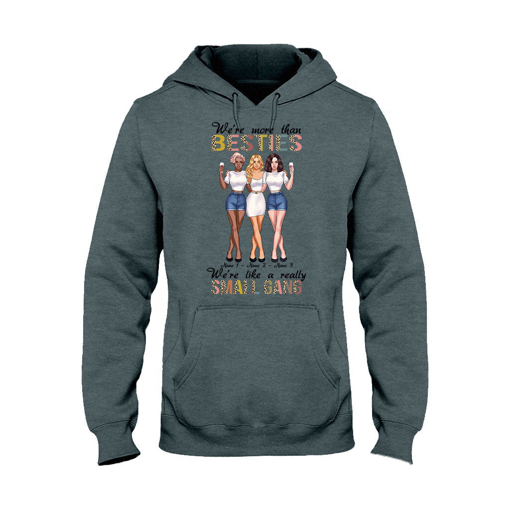 On est plus que des meilleures amies, on est comme une toute petite bande ! – T-shirt et sweat à capuche personnalisés