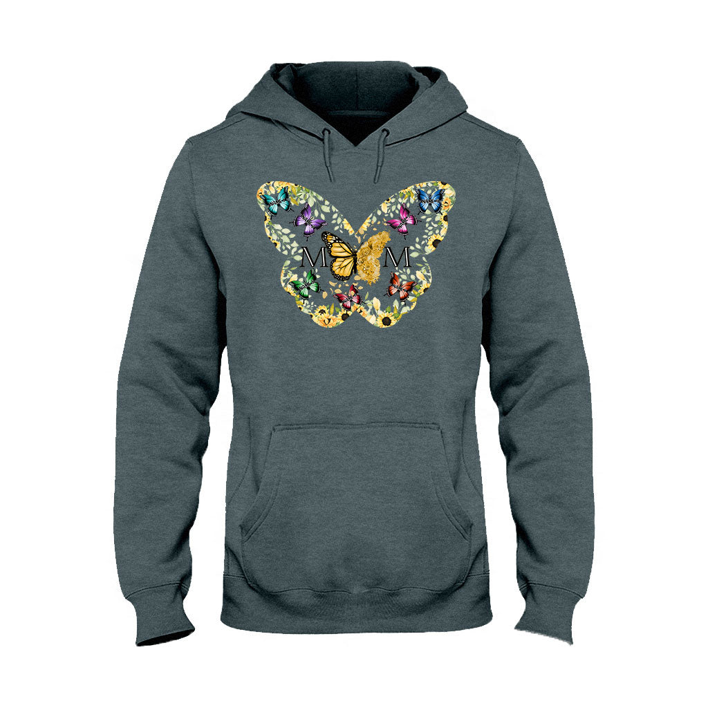 T-shirt et sweat à capuche personnalisés « Maman Papillon »