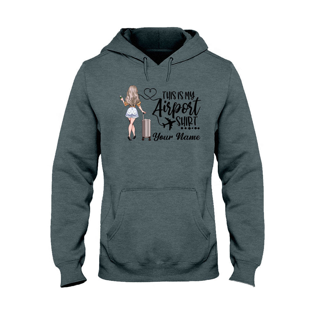 T-shirt « This Is My Airport » - T-shirt et sweat à capuche de voyage personnalisés