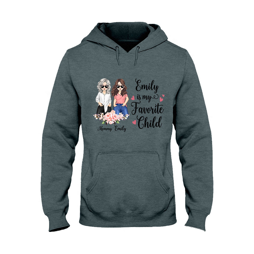 Mon enfant préféré - T-shirt et sweat à capuche personnalisés pour la fête des mères