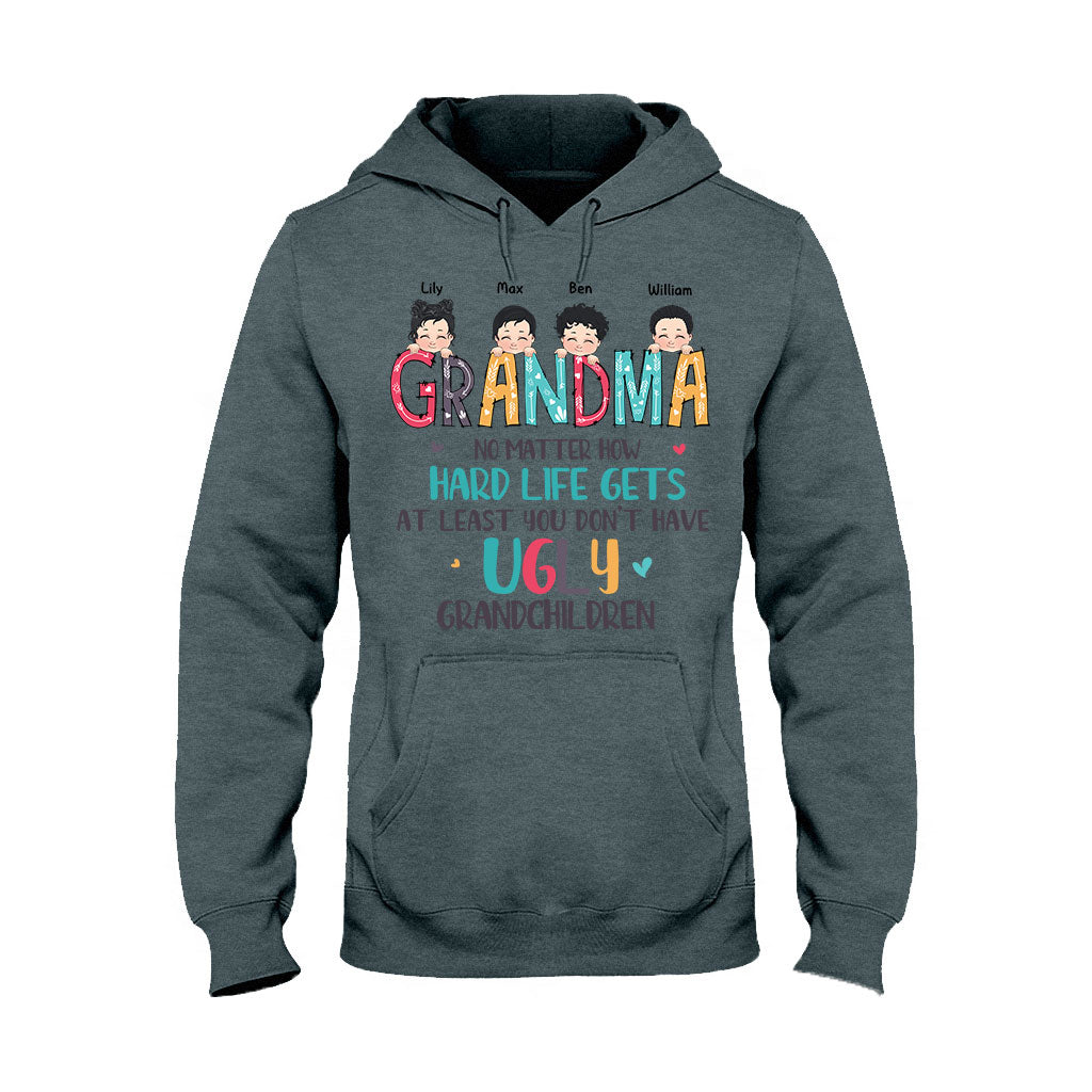 Peu importe les difficultés de la vie - T-shirt et sweat à capuche personnalisés pour la fête des mères et pour grand-mère