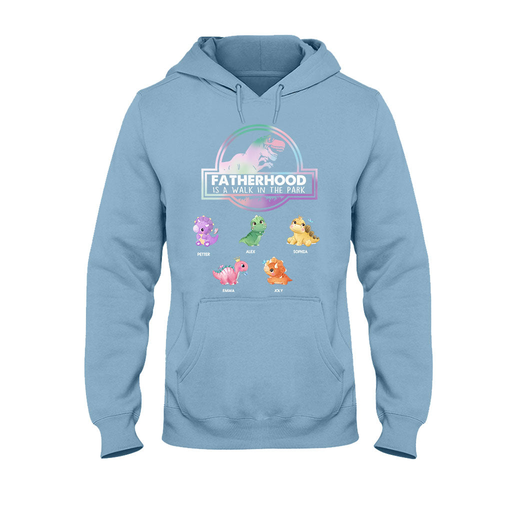 Être père, c'est comme marcher - Cadeau pour papa, grand-père - T-shirt et sweat à capuche personnalisés