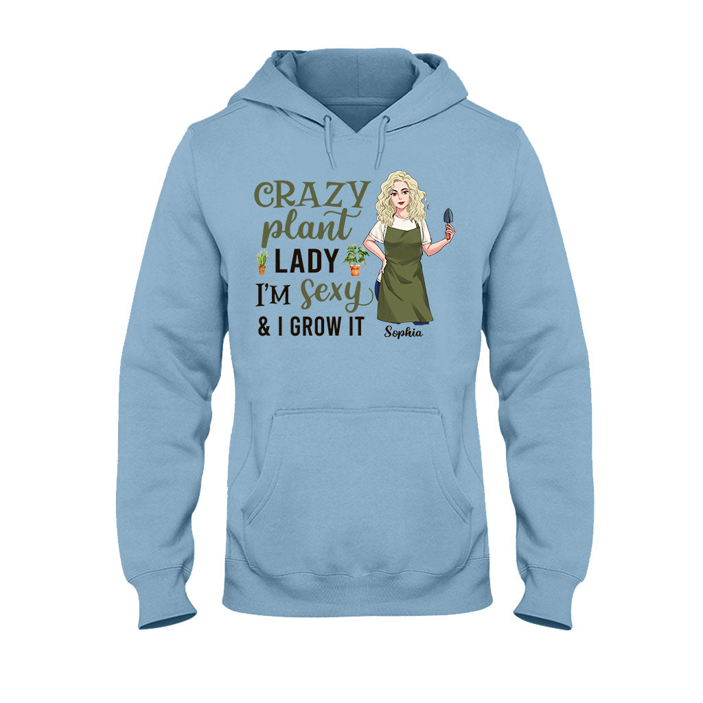 T-shirt et sweat à capuche personnalisés « Folle de plantes »
