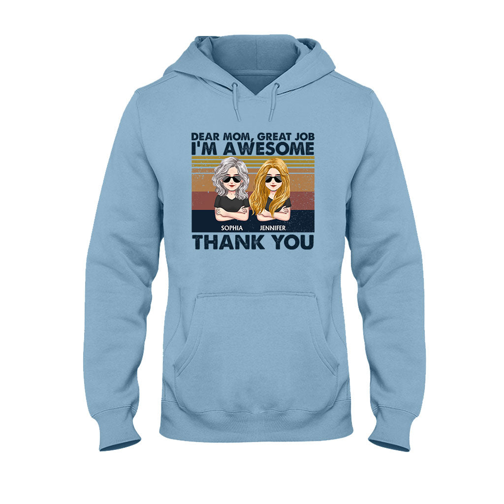 Chère maman, super boulot, je suis génial(e) ! - T-shirt et sweat à capuche personnalisés pour la fête des mères