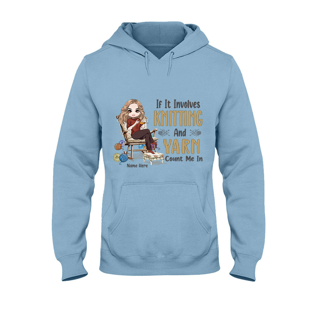 Si ça implique du tricot et de la laine, comptez sur moi ! - T-shirt et sweat à capuche personnalisés en tricot