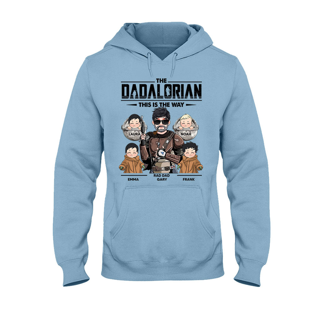 C'est comme ça que Dadalorian Mamalorian - T-shirt et sweat à capuche personnalisés pour papa