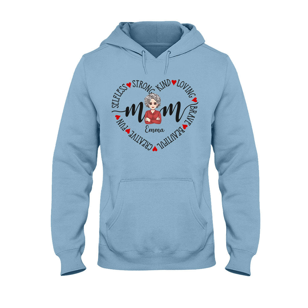 Maman - T-shirt et sweat à capuche personnalisés pour la fête des mères