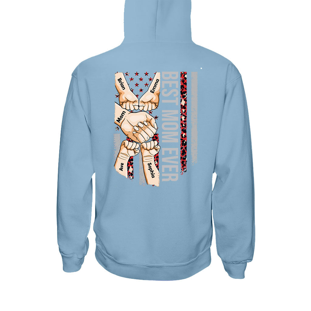 Meilleure maman du monde - T-shirt et sweat à capuche personnalisés pour la fête des mères