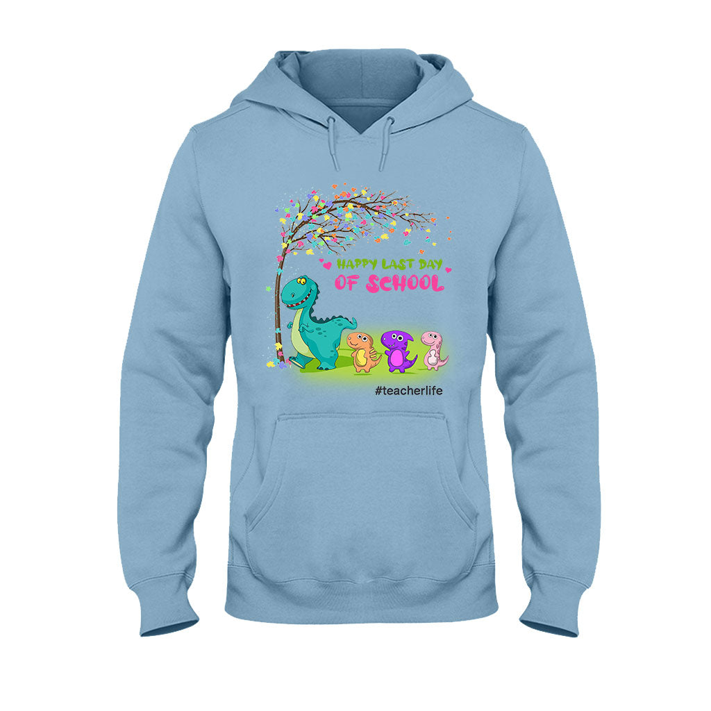 Bonne dernière journée d'école ! T-shirt et sweat à capuche personnalisés pour enseignants