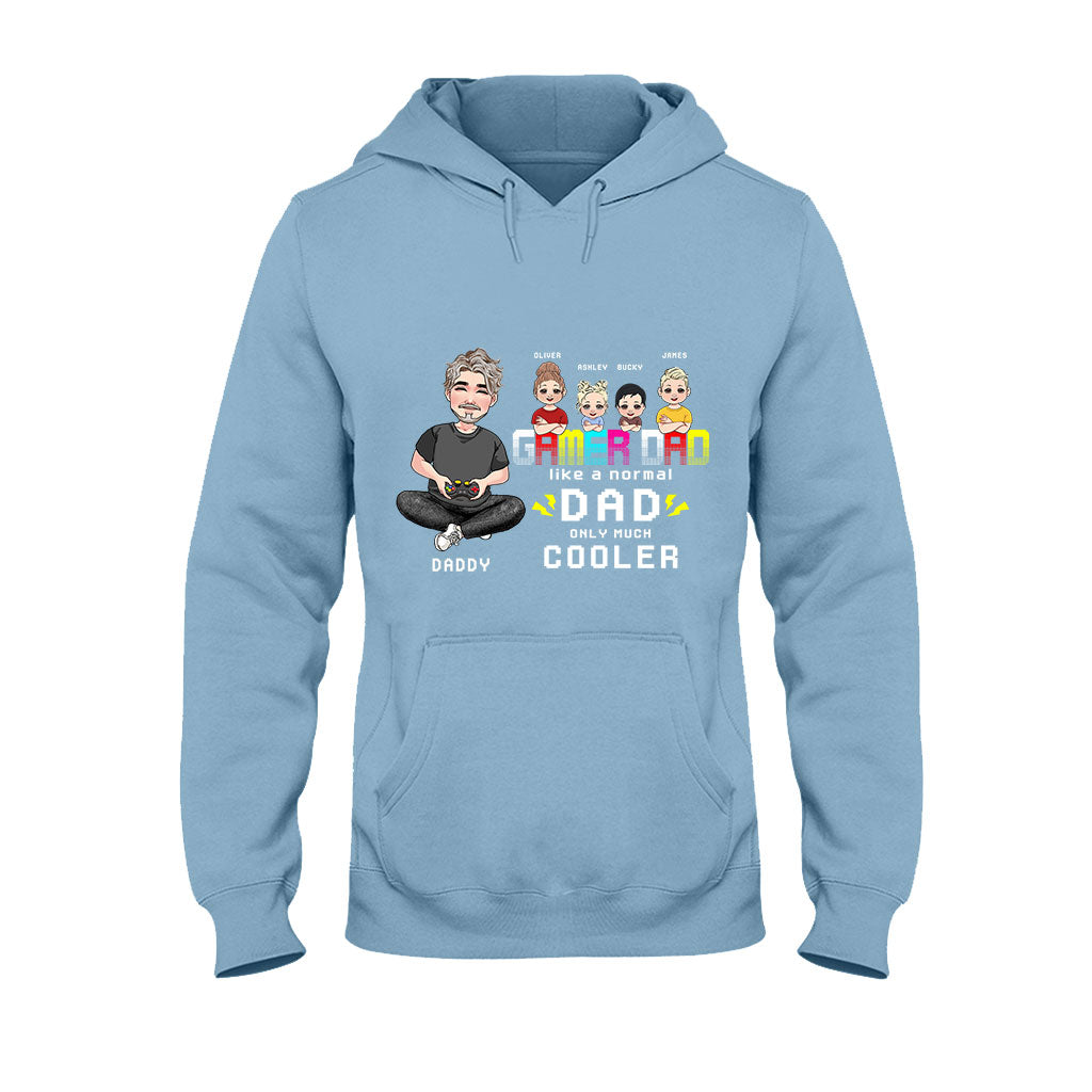 Papa Gamer - T-shirt et sweat à capuche personnalisés pour jeux vidéo