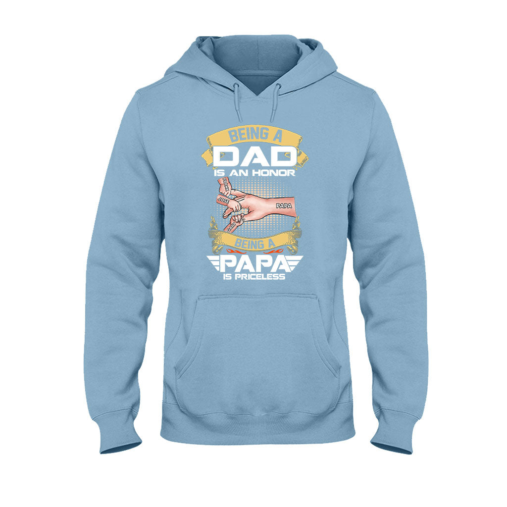 Priceless Papa - Personalized Grandpa T-shirt and Hoodie
