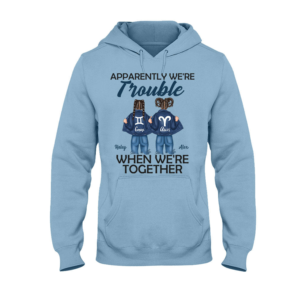 Trouble Together - T-shirt et sweat à capuche personnalisés pour meilleures amies
