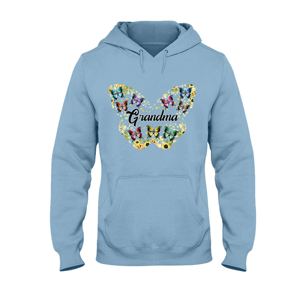 On t'aime - T-shirt et sweat à capuche personnalisés pour grand-mère